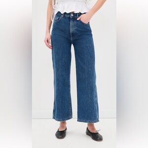 NWT DL1961 Hepburn Wide Leg High Rise Jeans